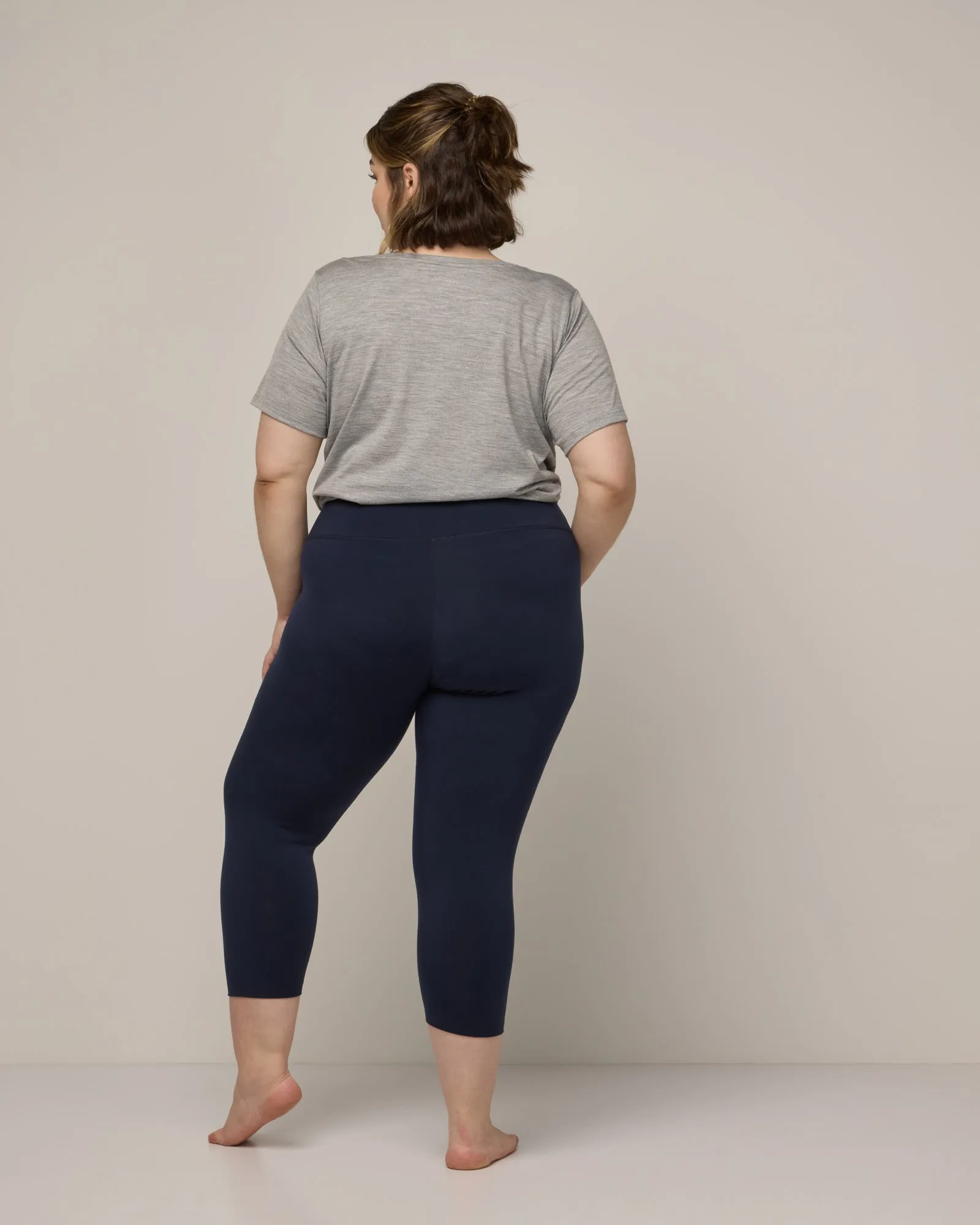Summit Crop Legging Elastic wrap