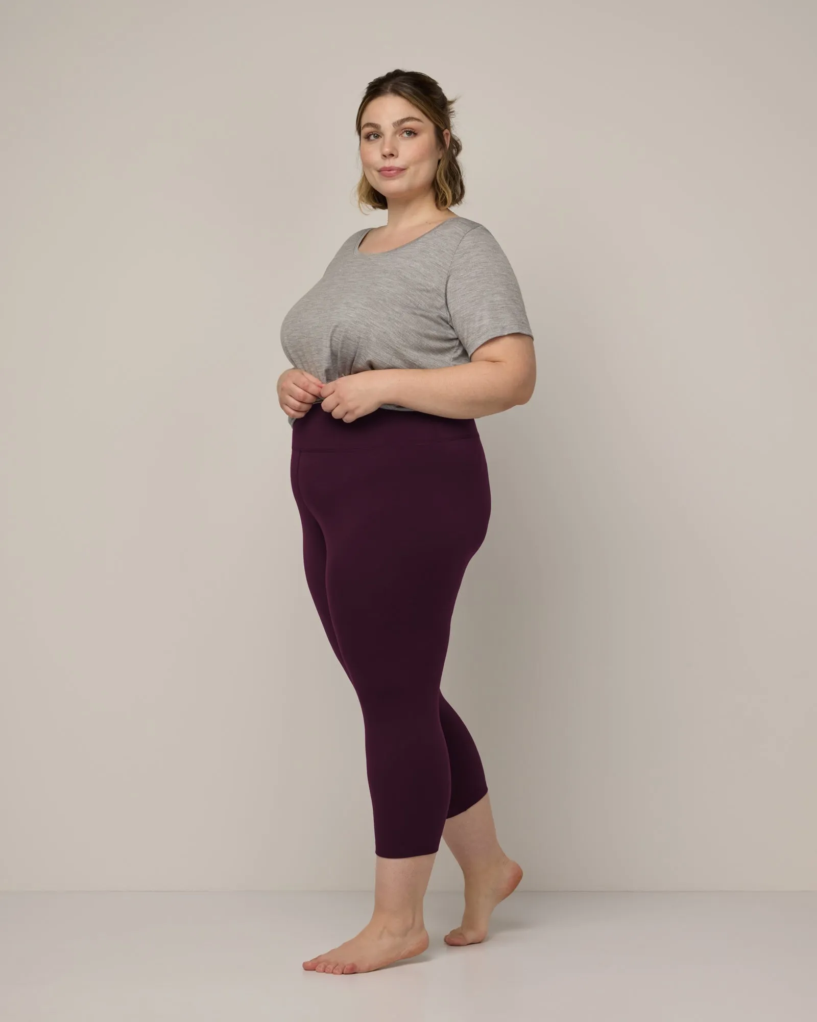 Summit Crop Legging Breathable soft