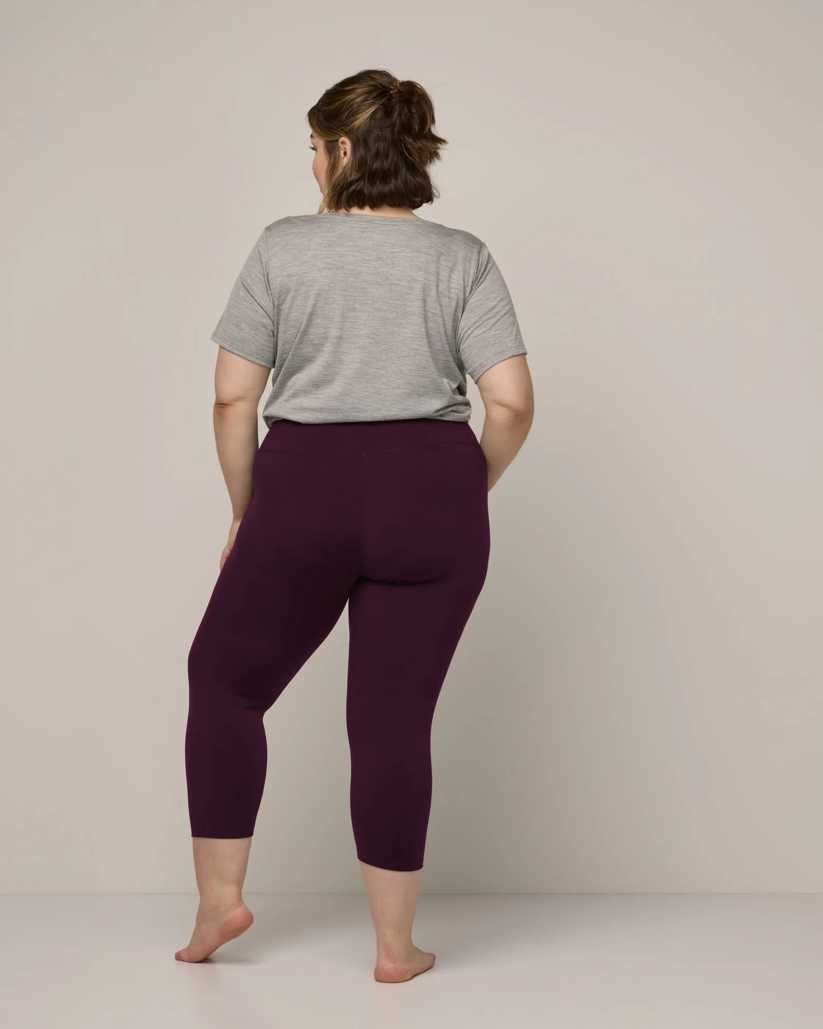 Summit Crop Legging High rise