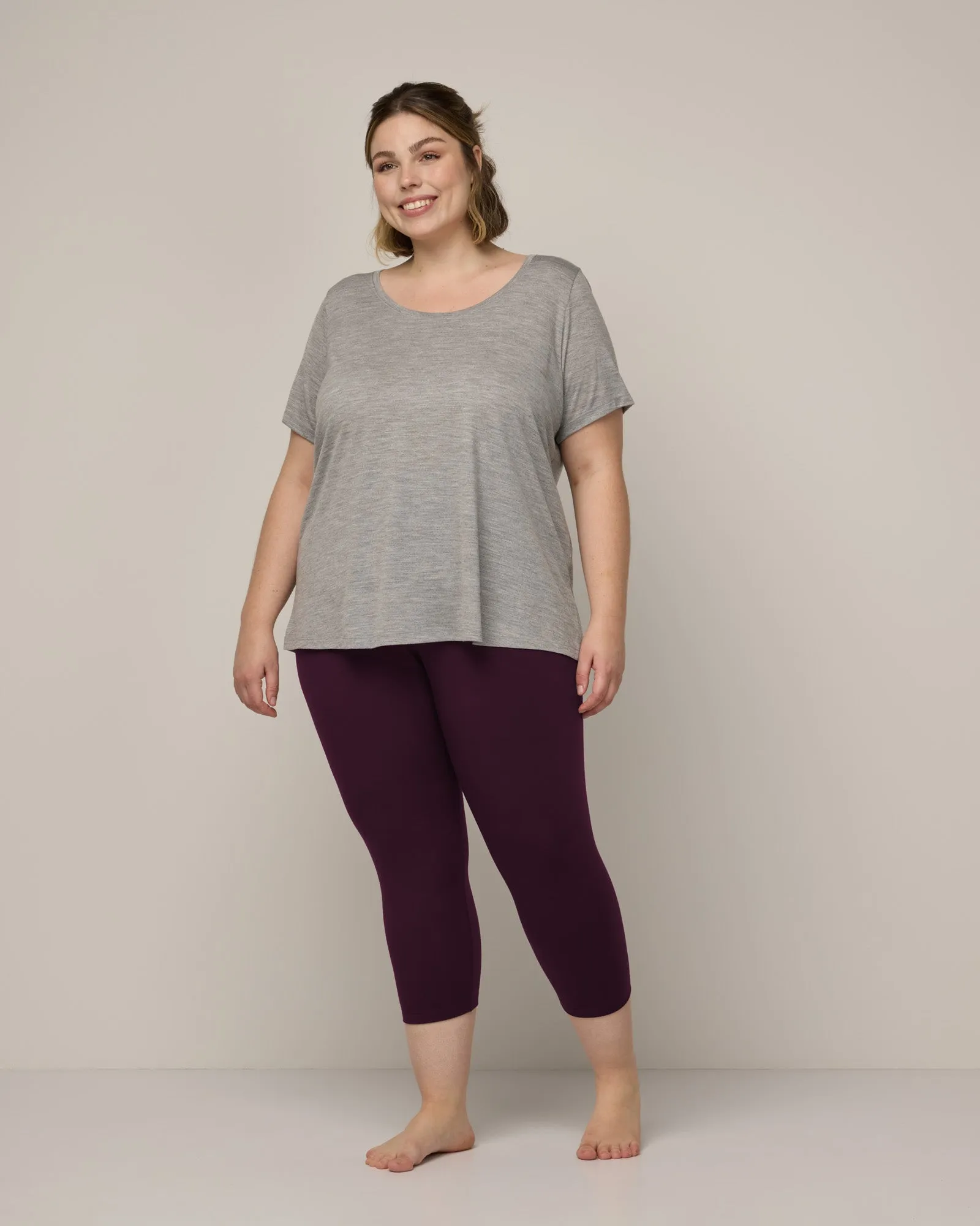 Summit Crop Legging Ethnic touch