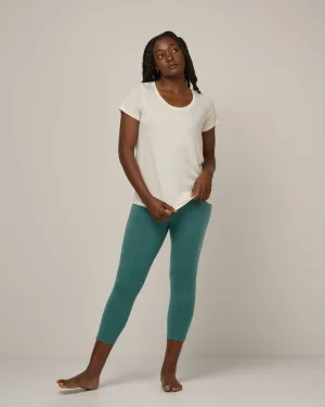 Summit Pocket Crop Legging High stretch fabric
