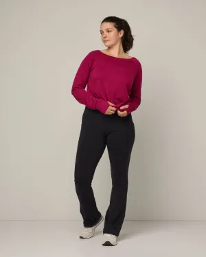 Summit Straight Cut Pocket Legging Body elastic