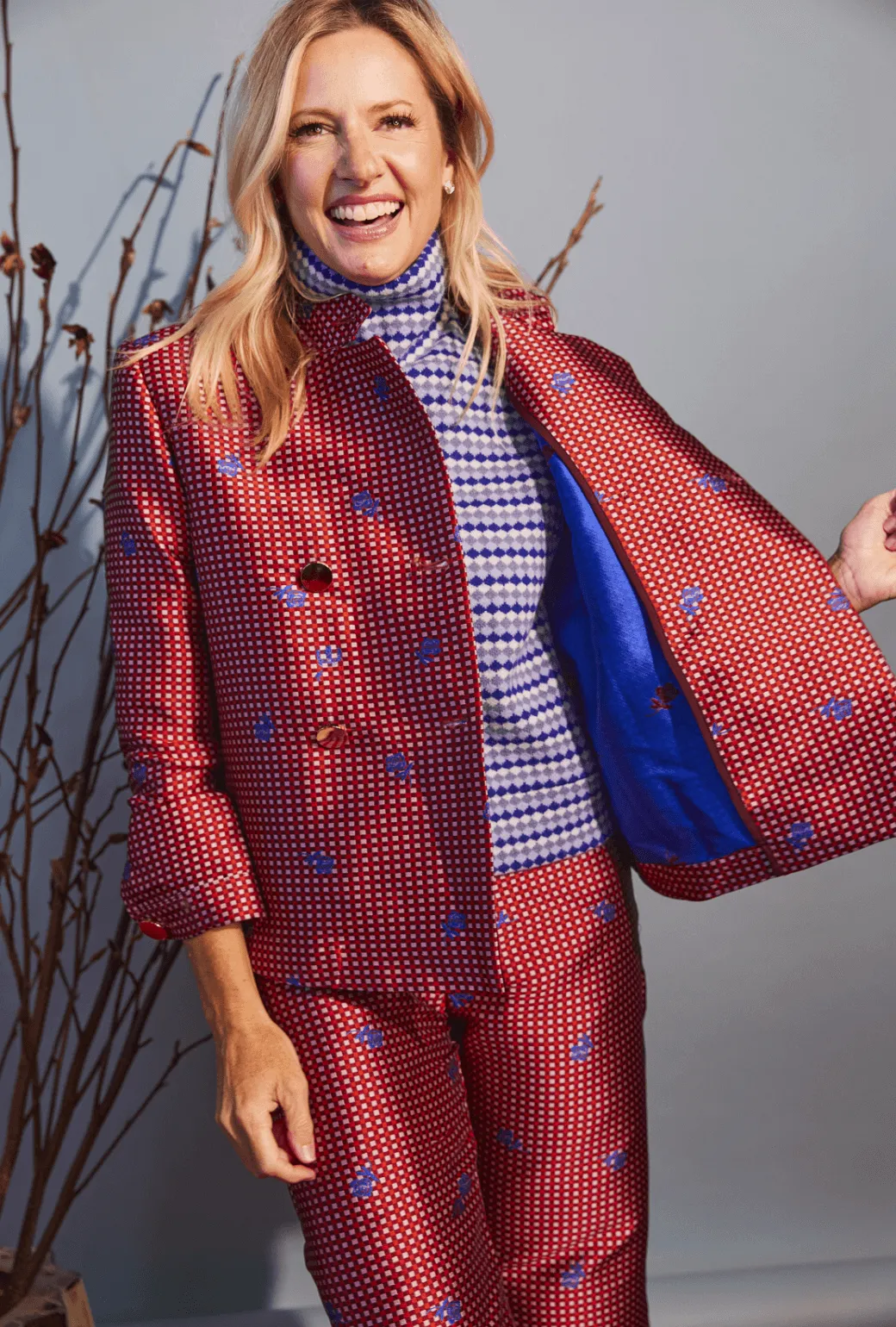Swell Jacket - Gingham et Rose everywear look