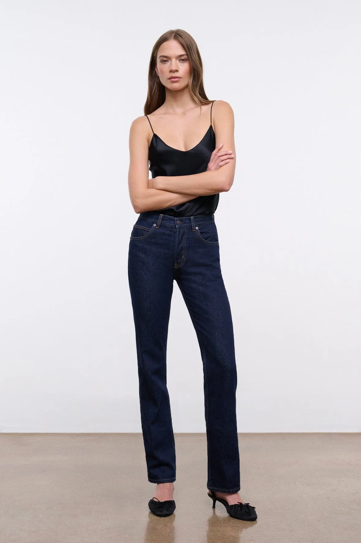 TEDDY STRAIGHT JEAN | INDIGO multi occasion