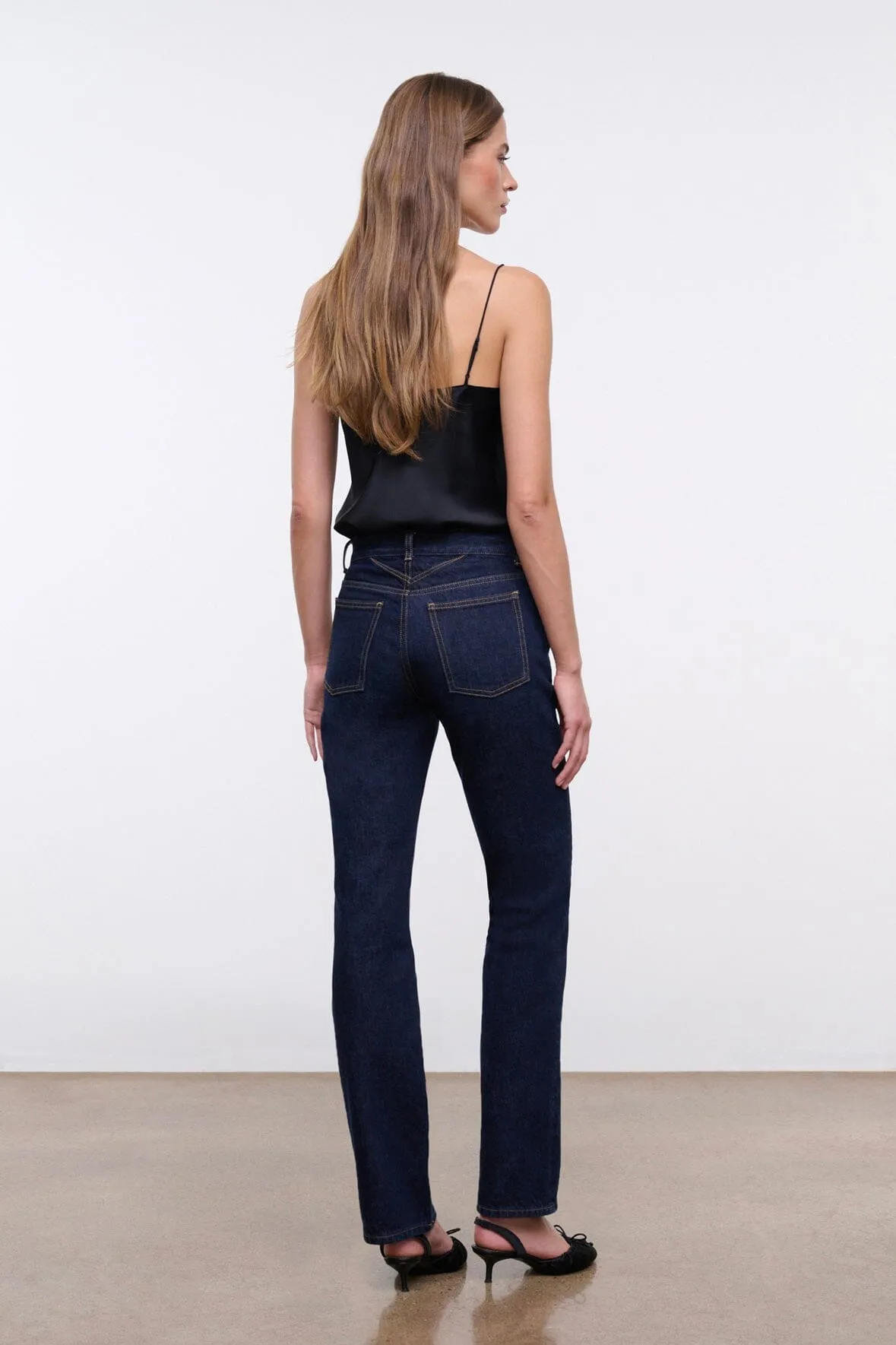 TEDDY STRAIGHT JEAN | INDIGO breathable comfort