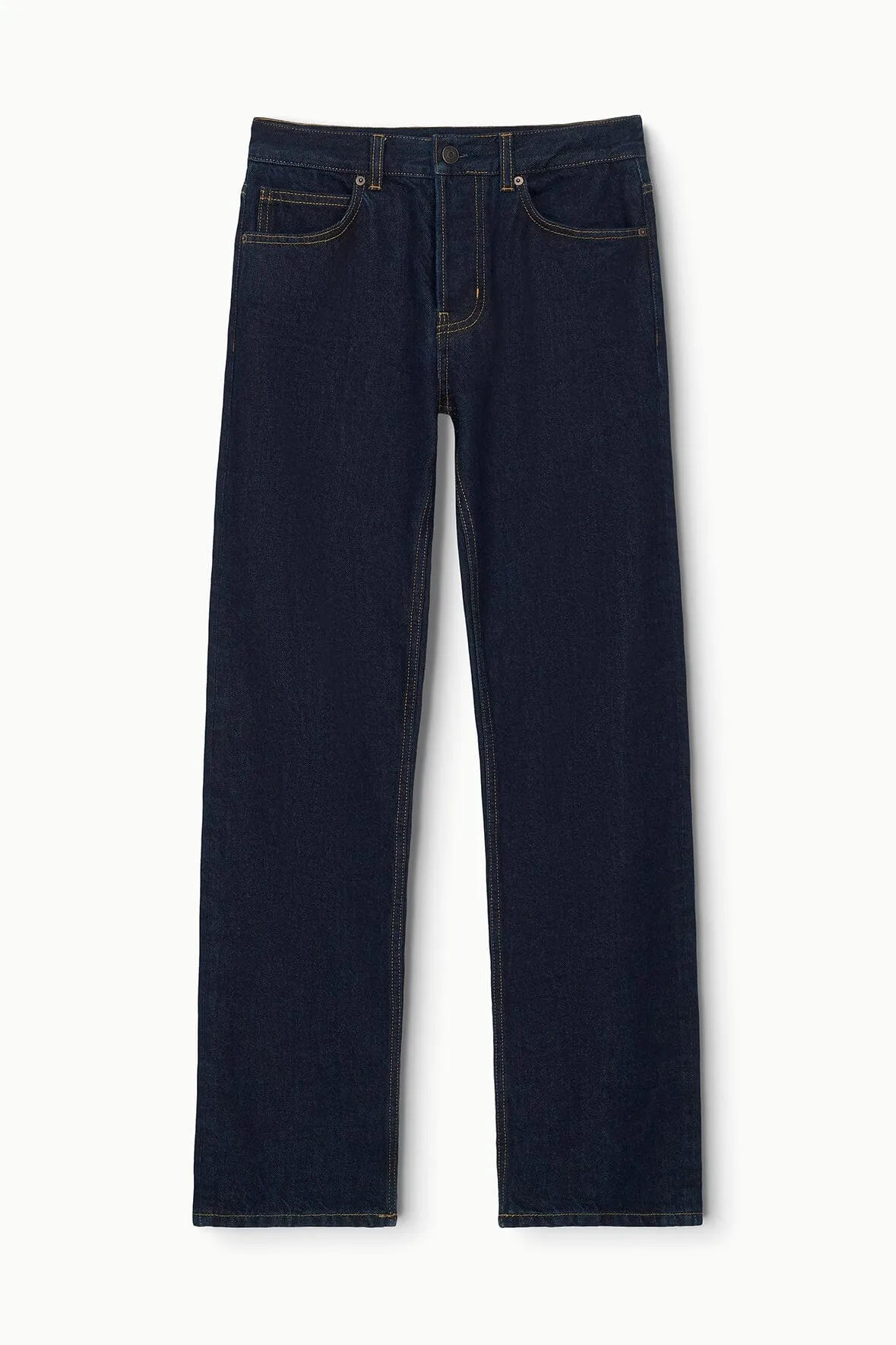 TEDDY STRAIGHT JEAN | INDIGO street style