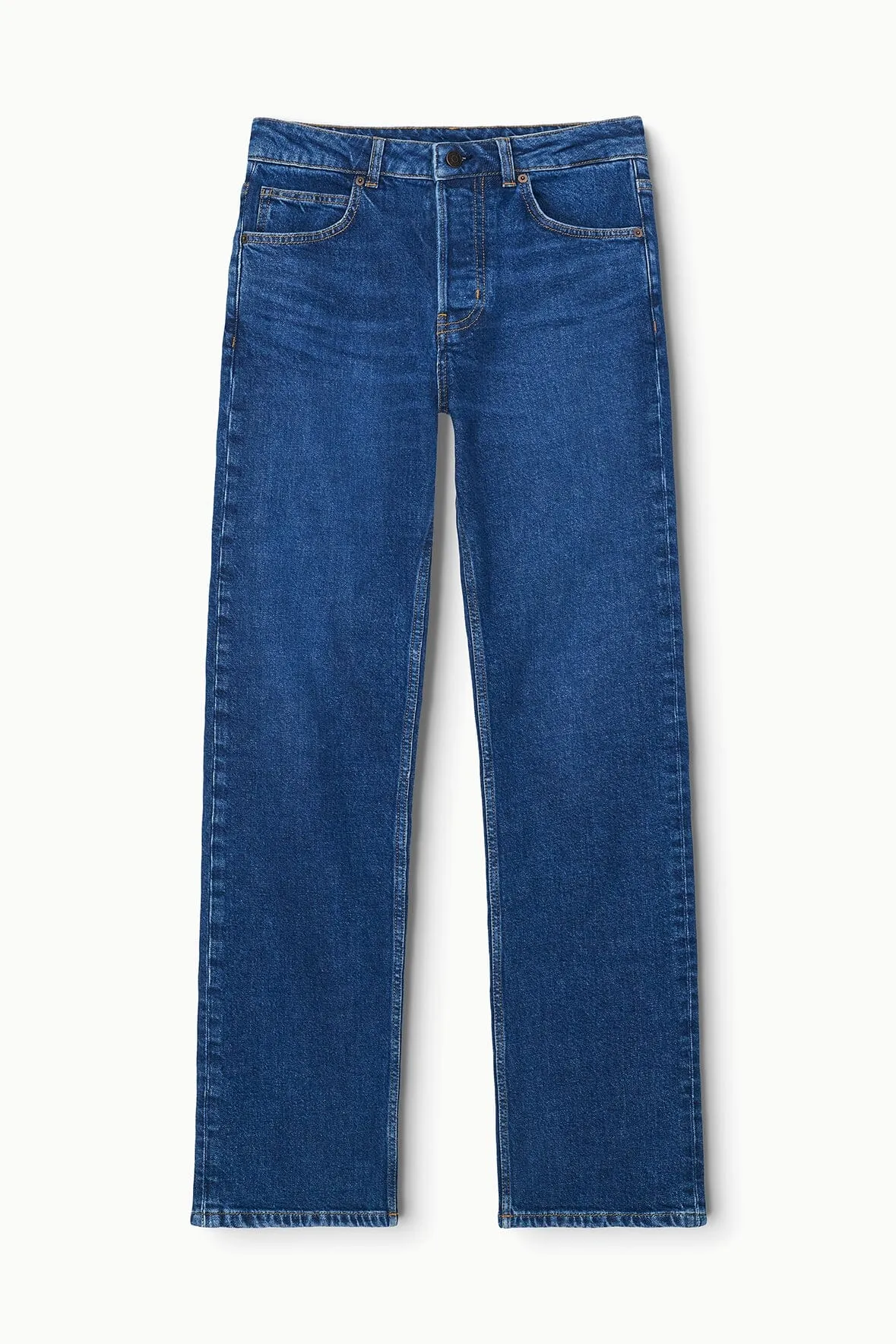 TEDDY STRETCH STRAIGHT JEAN | STONE BLUE trendy style