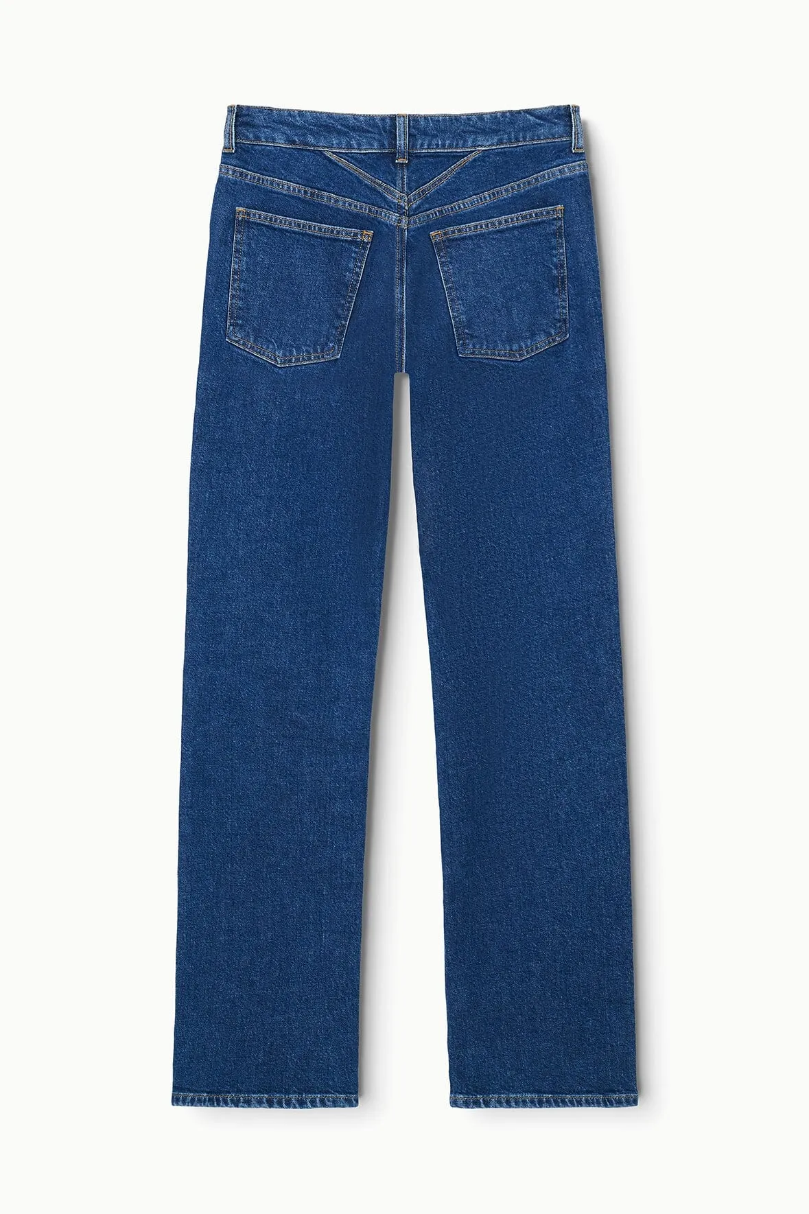 TEDDY STRETCH STRAIGHT JEAN | STONE BLUE easy wear