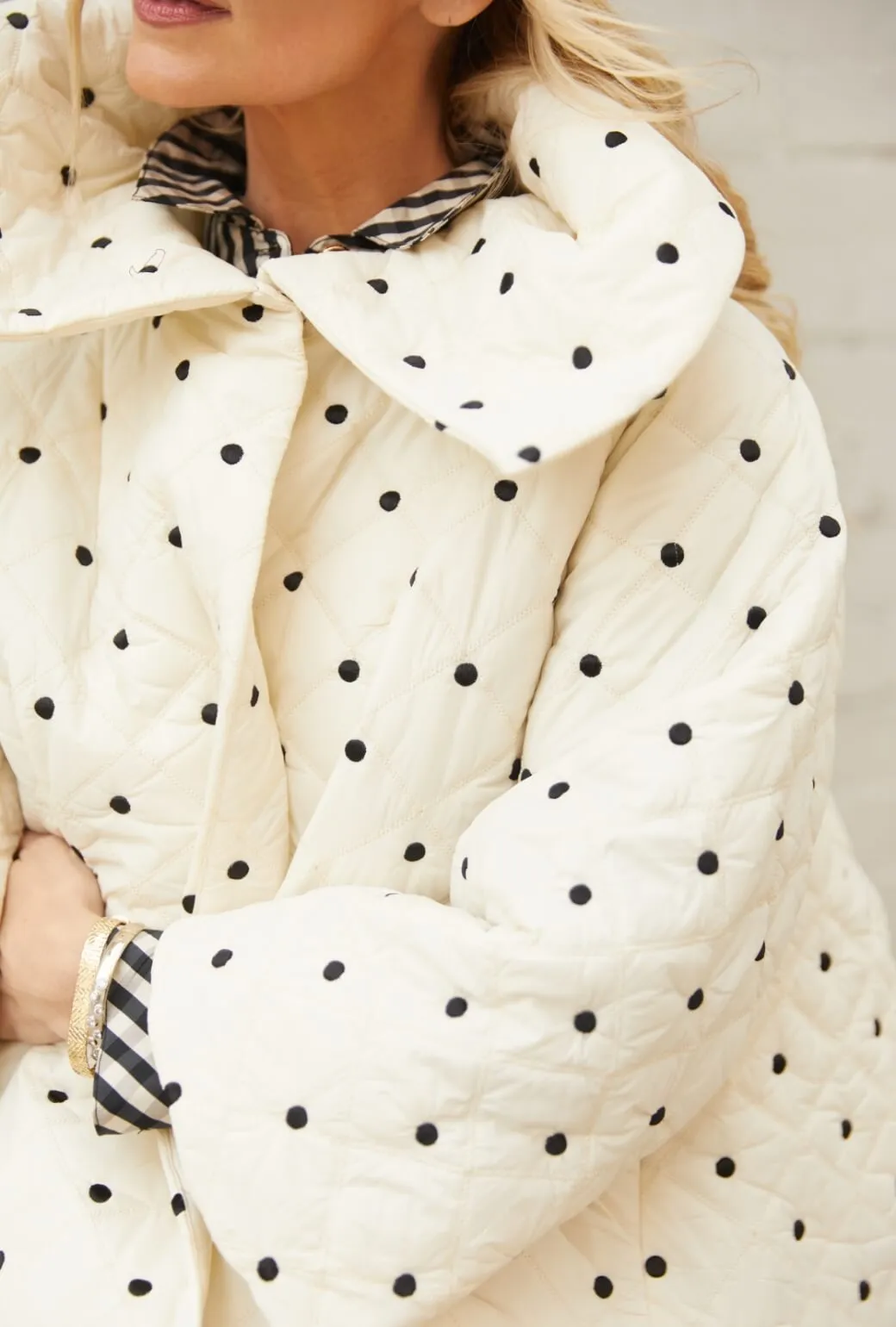 The Aprs Car Coat - Ivory Puffer chill city
