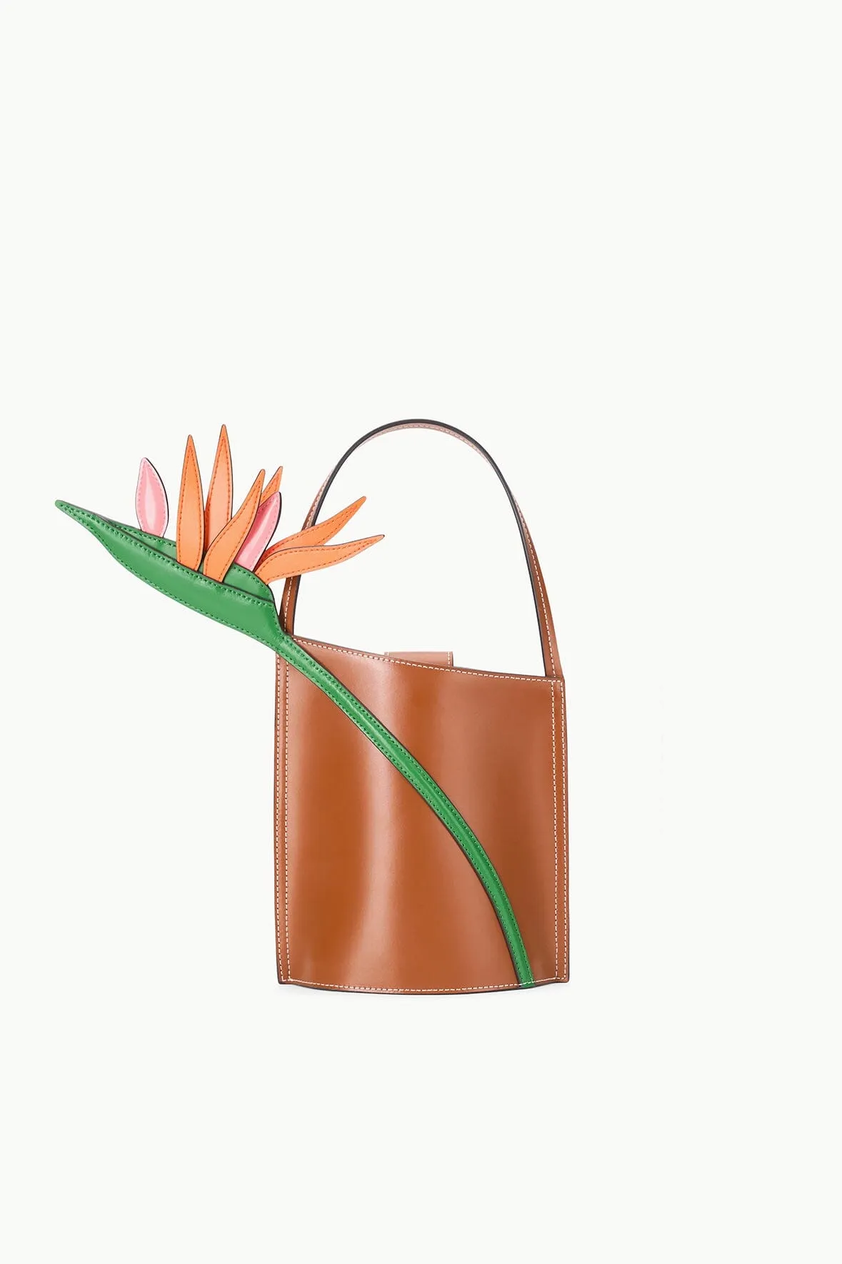 THE BIRD OF PARADISE BAG | TAN flex mode