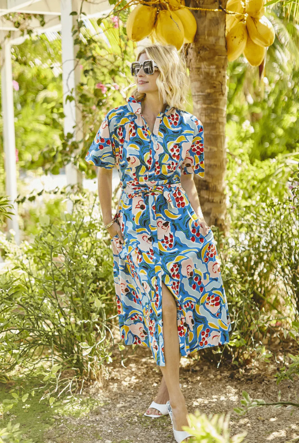 The Donna Day Gown - Banana Split casual vibe