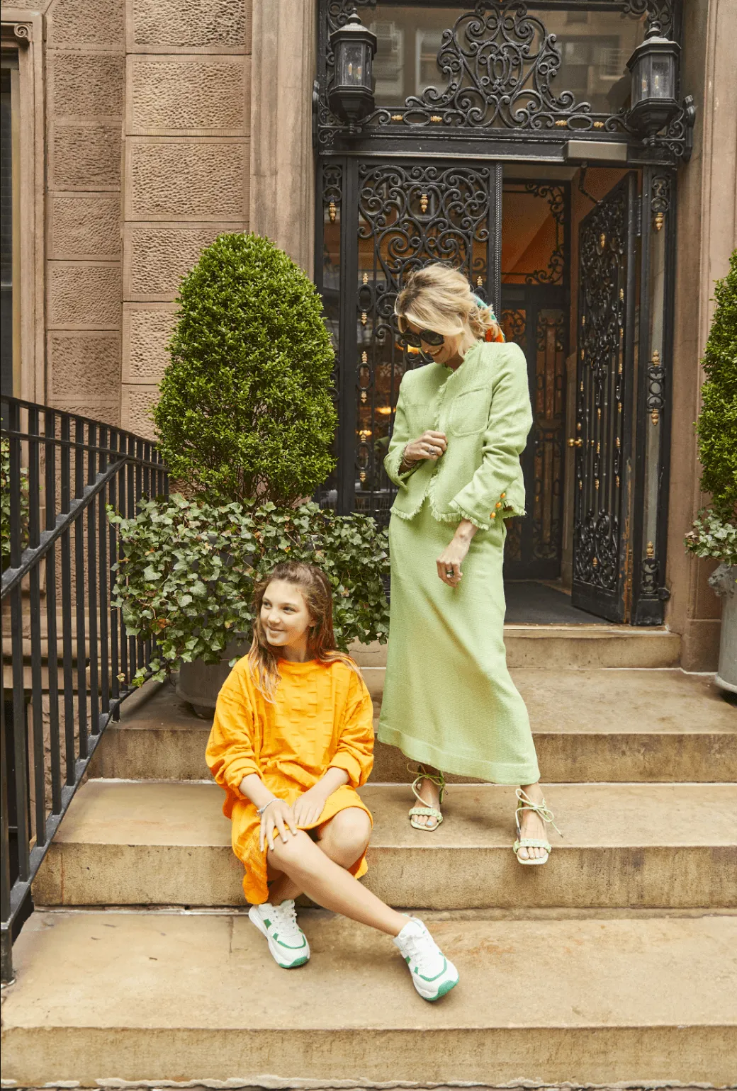 The Everyday Blazer - Lime Sherbet Tweed shadow mode