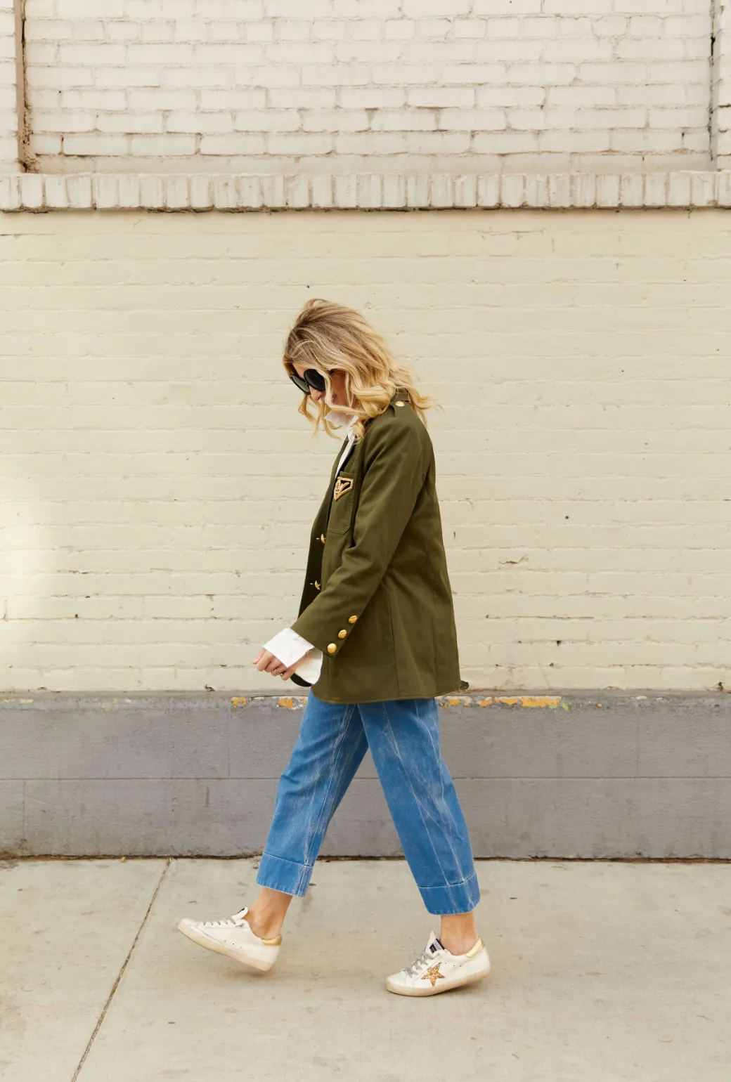 The Military Blazer - Olive Green brisk ease