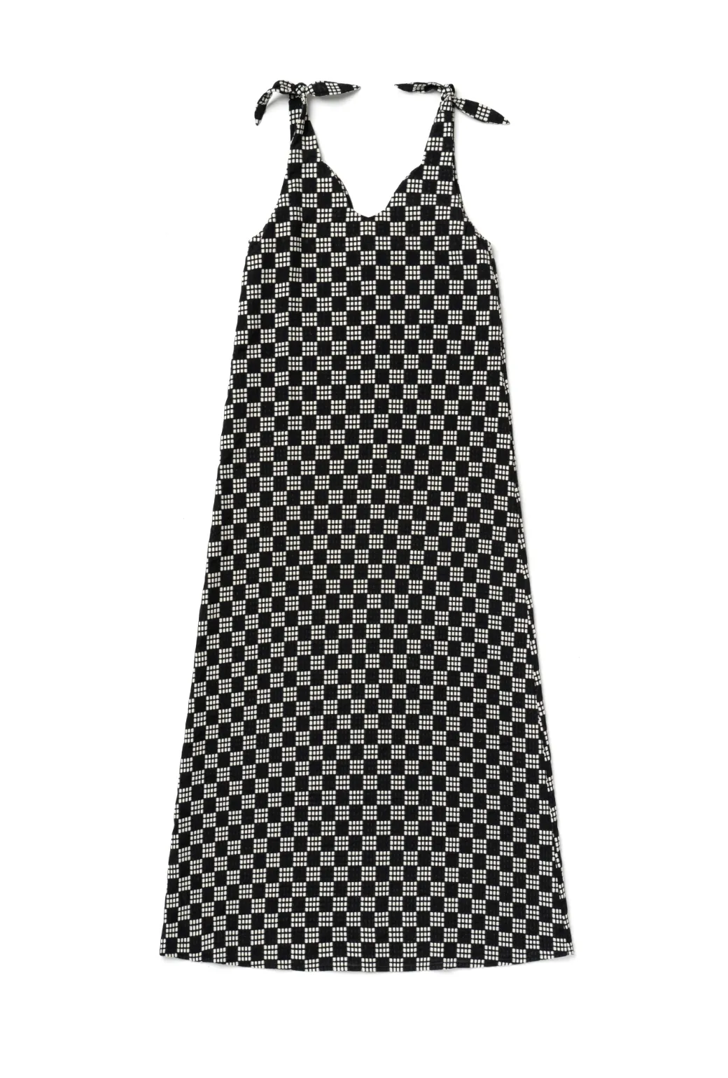 Tie Tank Dress - MAXI - Dice morning pick