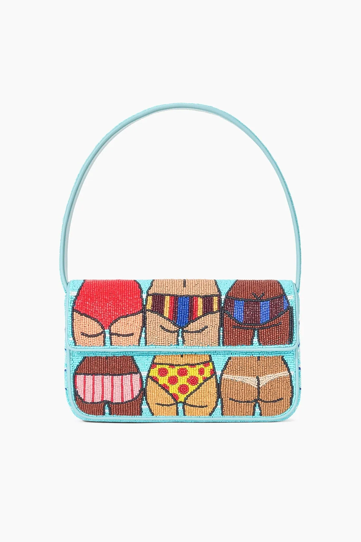 TOMMY BEADED BAG | BEACH BUMS bold style
