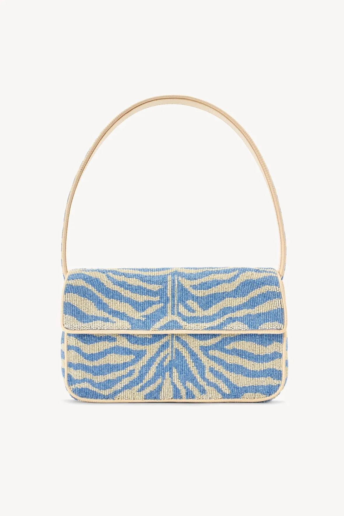 TOMMY BEADED BAG | LIGHT BLUE CREAM peak fit