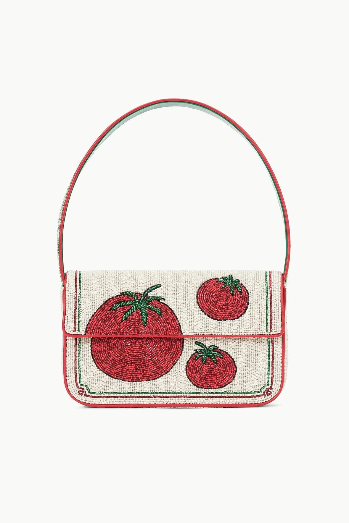 TOMMY BEADED BAG | TOMATO on move