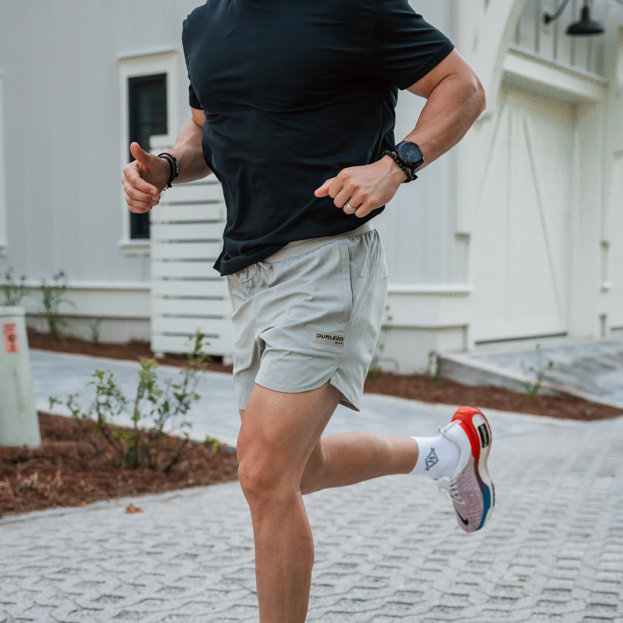 Training Short - Light Grey water resistant