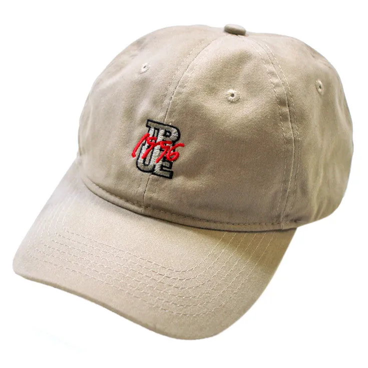 True 96 Dad Hat Khaki travel days