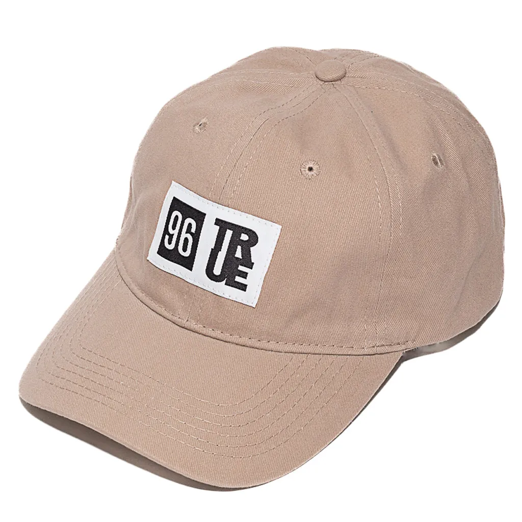 True 96 Label Dad Hat Khaki beach ready