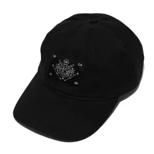 True Burning Bridges Dad Hat Black street mode