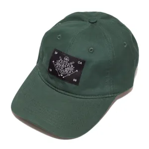 True Burning Bridges Dad Hat Green muted feel