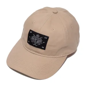 True Burning Bridges Dad Hat Khaki breathable wear
