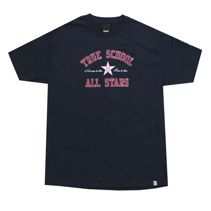 True Mens All Stars T-Shirt Navy go-to gear