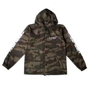 True Mens BBQ Hooded Rain Jacket Camo cool flair