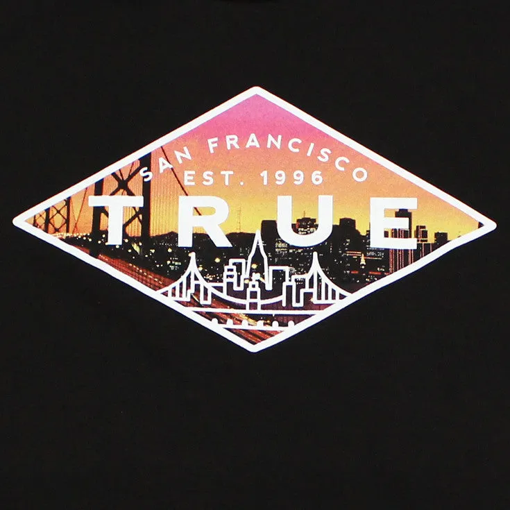 True Mens Established 2 T-Shirt Black street style