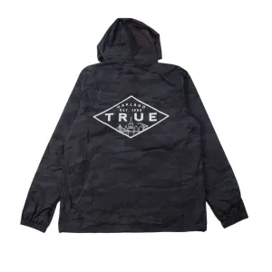 True Men's Established Oakland Anorak Black Camo sunrise feel