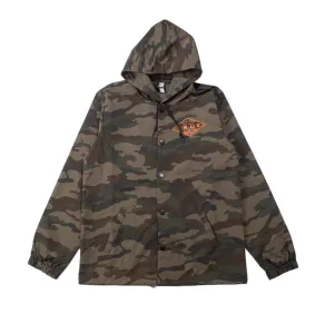 True Men's Established Oakland Rain Jacket Camo/Orange fresh form