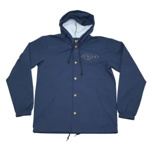True Men's Established Rain Jacket Navy crisp tone