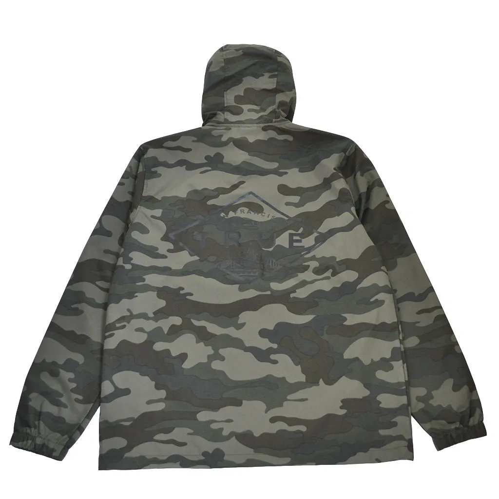 True Men's Established SF Anorak Camo clean design