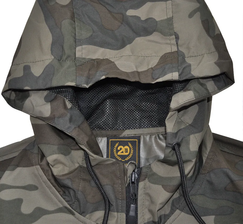 True Men's Established SF Anorak Camo effortless wear