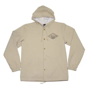 True Men's Established SF Rain Jacket Tan strong wear