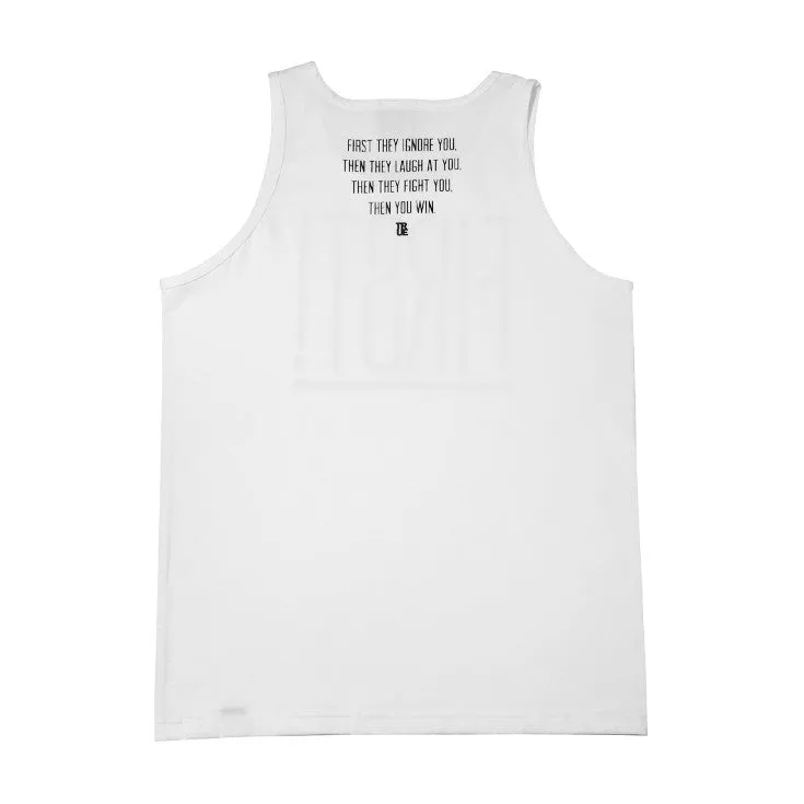 True Mens First Tank Top White free gear