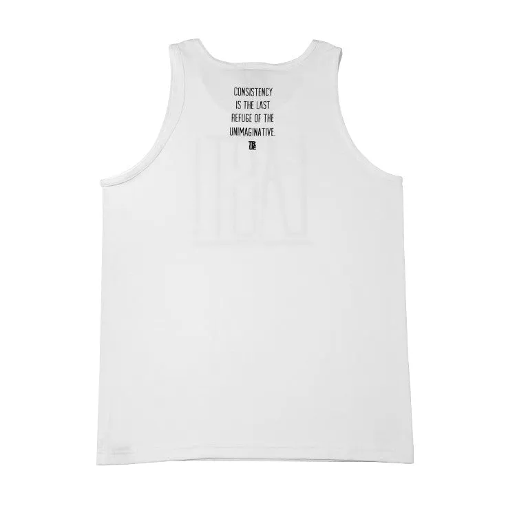 True Mens Last Tank Top White fresh tone