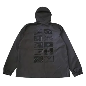 True Men's Nations 2 Anorak Charcoal versatile edge