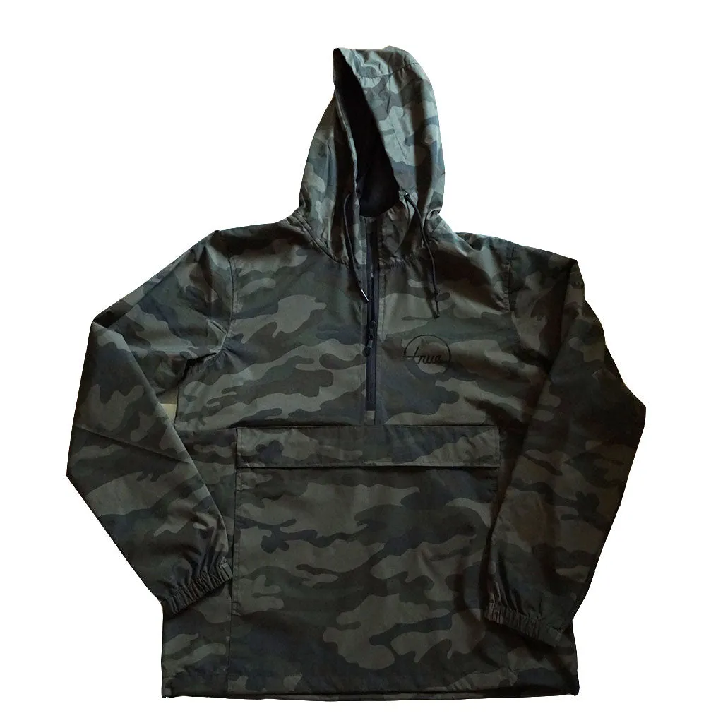 True Mens Nations 2 Anorak Olive Camo clean design
