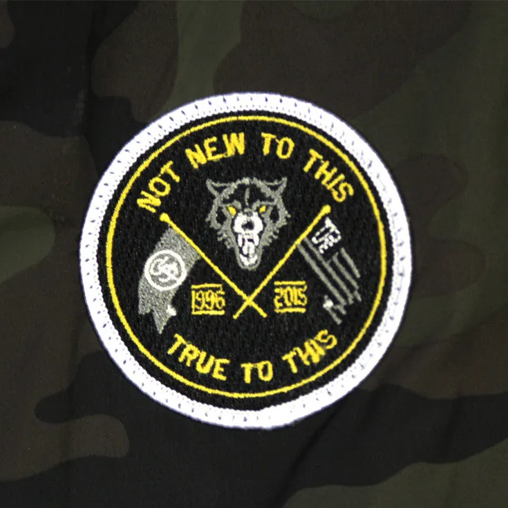 True Mens Nations Coaches Jacket Camo bold mood