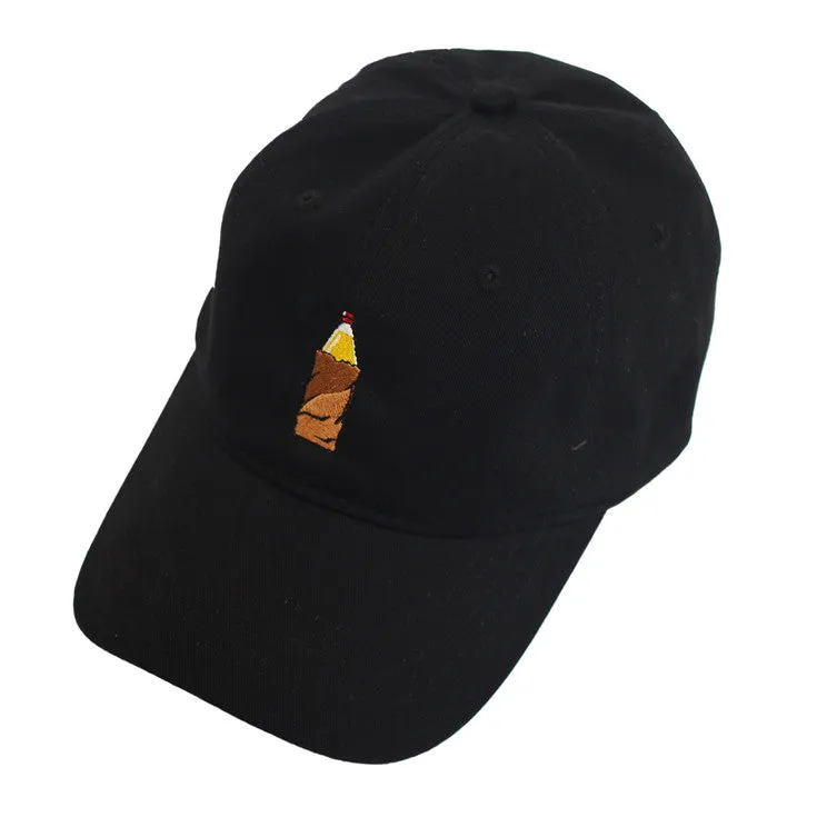 True Paper Bag 40 Dad Hat Black street trend