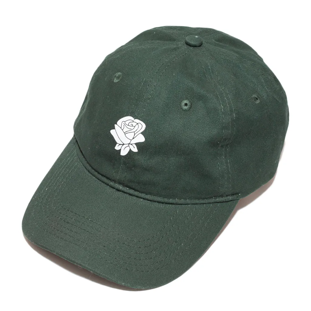 True Rose Dad Hat Green ease mood