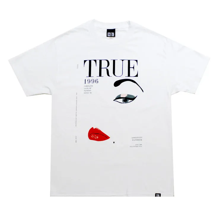 True Vogue Men's T-Shirt White casual cool