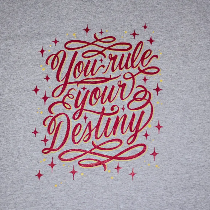 True x George Anzaldo Mens Destiny T-Shirt Heather summer cool