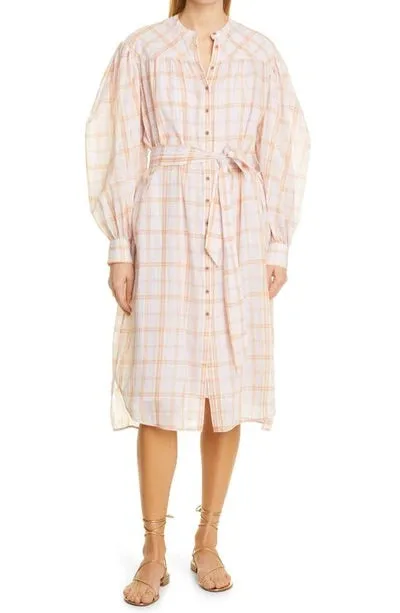 Ulla Johnson Fayette Dress in Pale Lilac trend fit