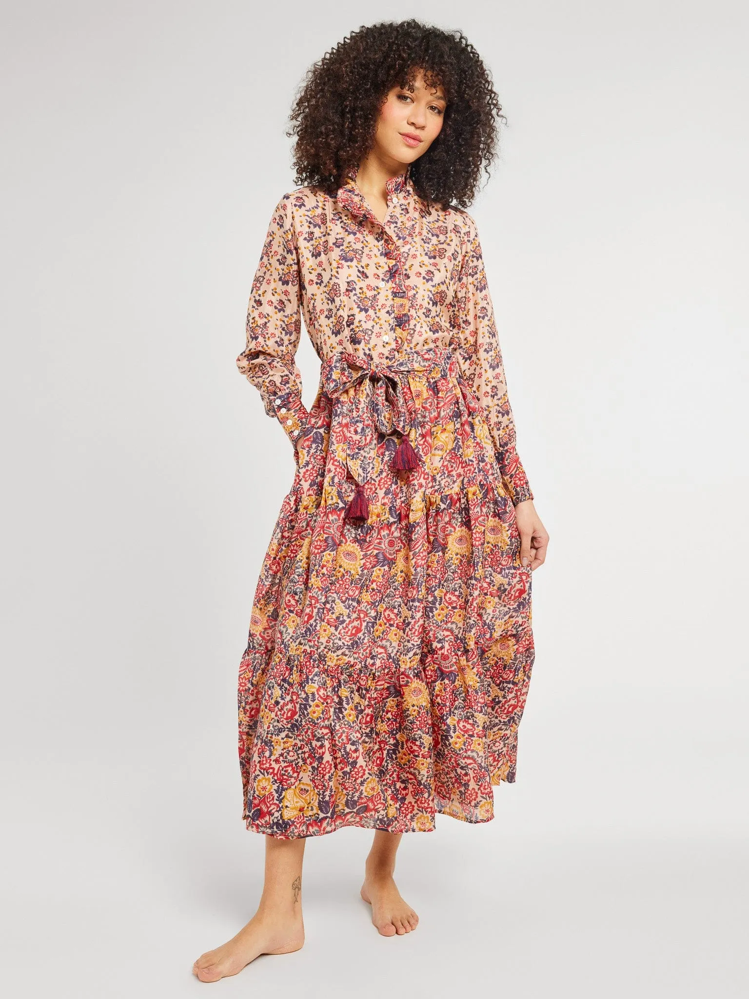Valentina Dress in Toulouse cozy mood
