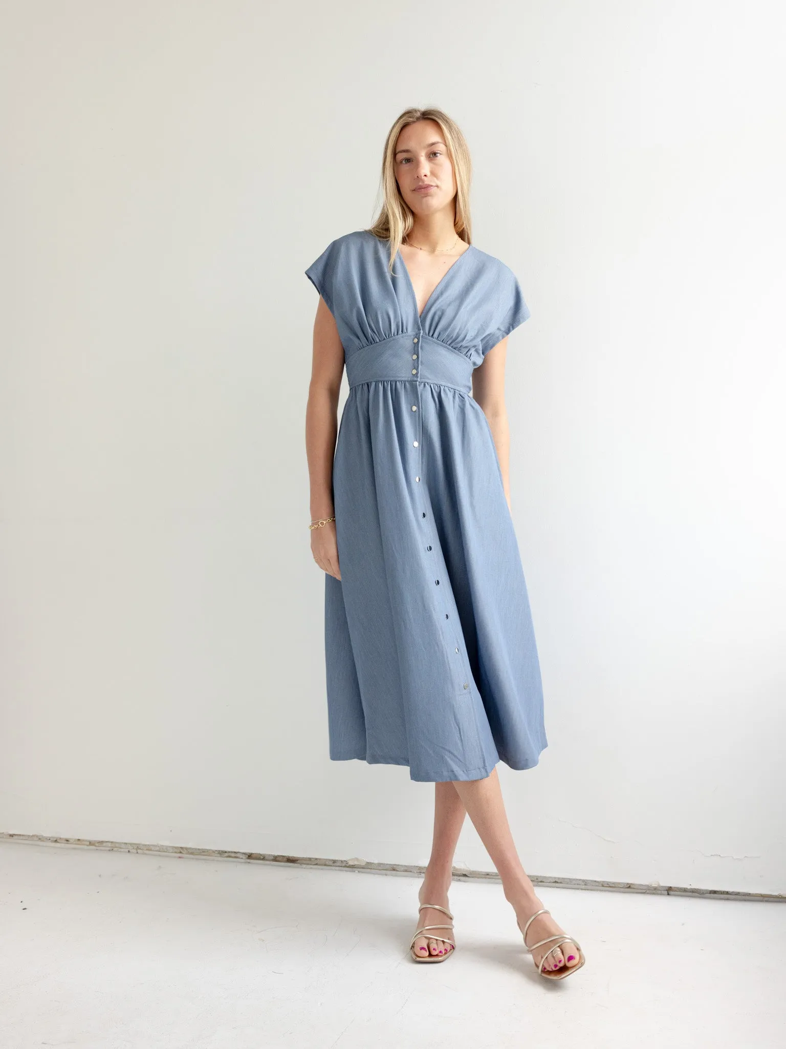 Vega Chambray Dress urban style
