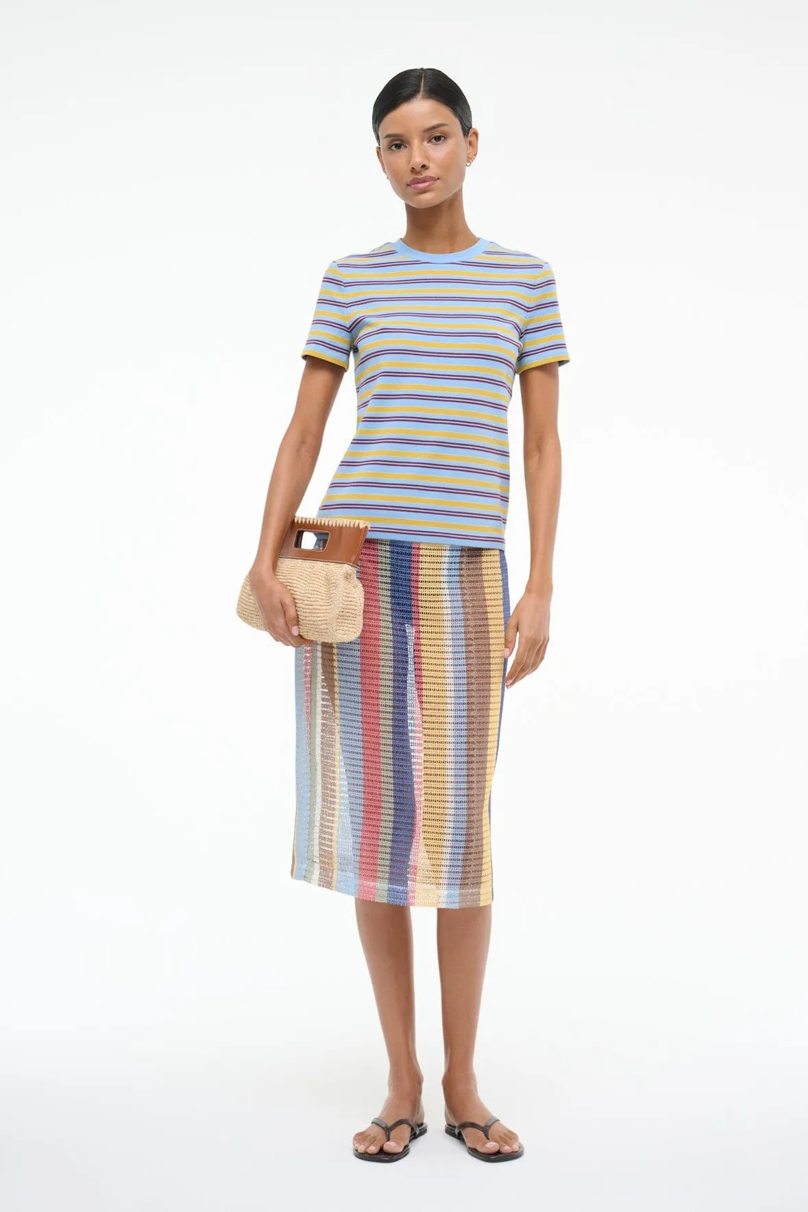 VIA SKIRT | MARKET STRIPE easy wear