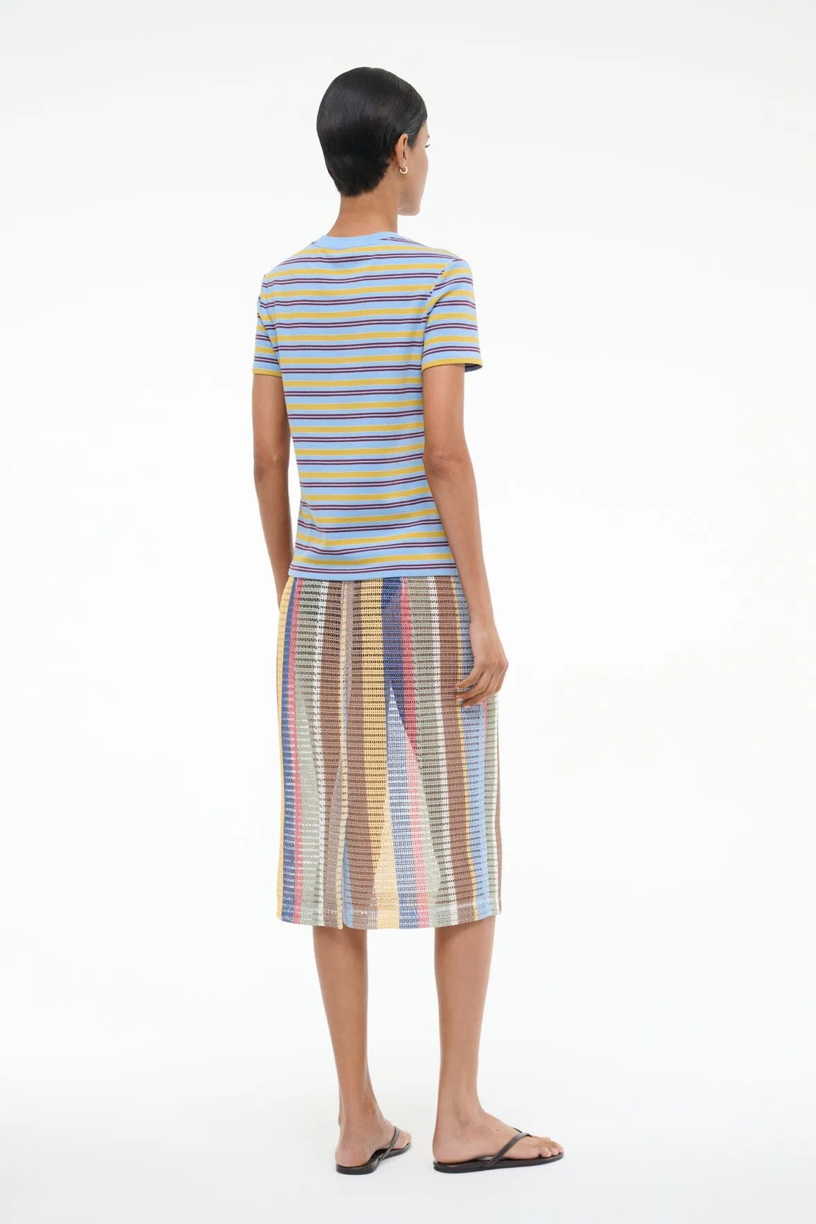 VIA SKIRT | MARKET STRIPE city woman